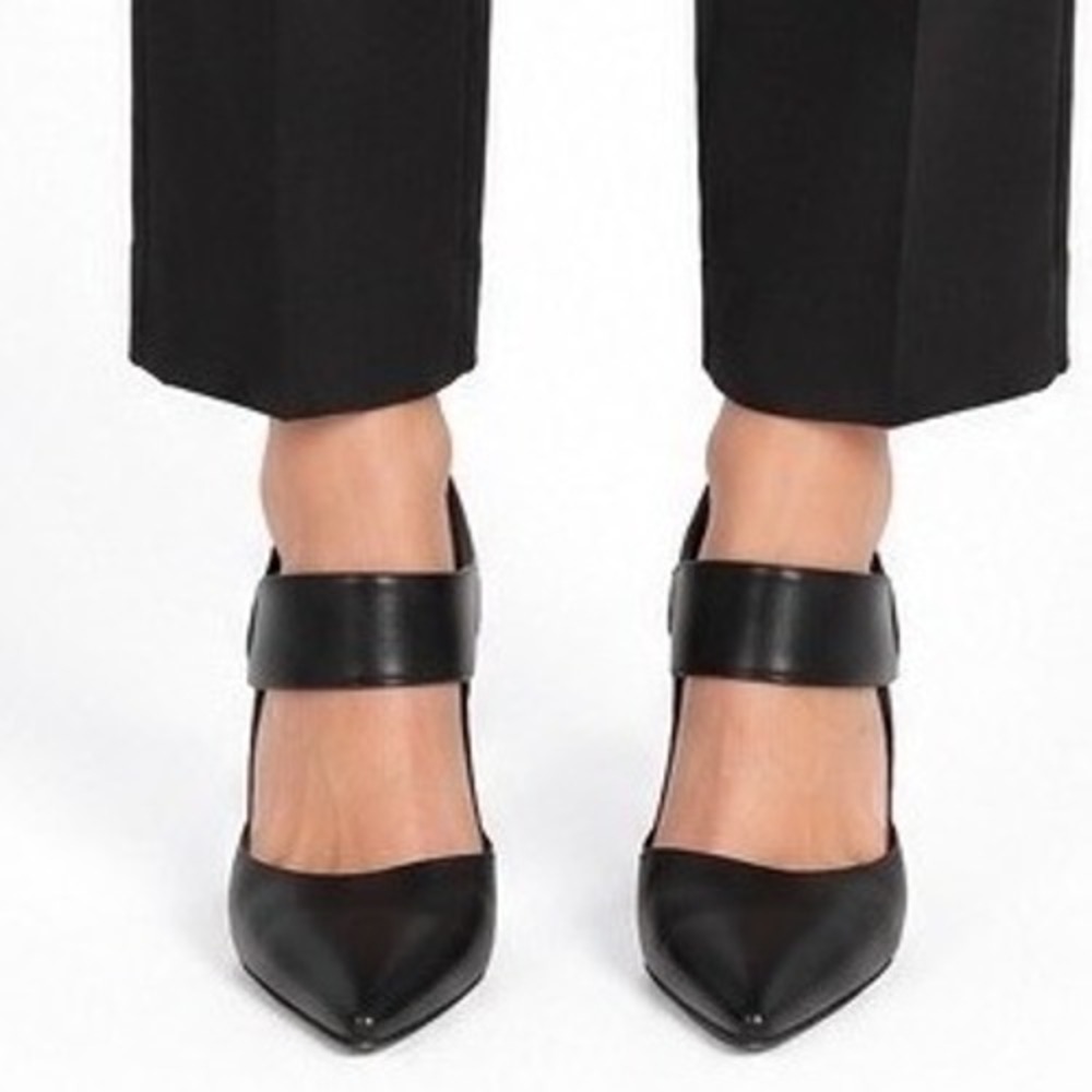 Paul Green Women's Leather Pointed Toe Slingback High Heel Pumps Shoes Size 6